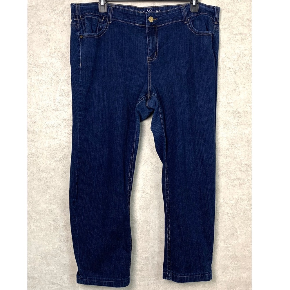 Industrial Cotton Straight Leg Jeans - Picture 1 of 7